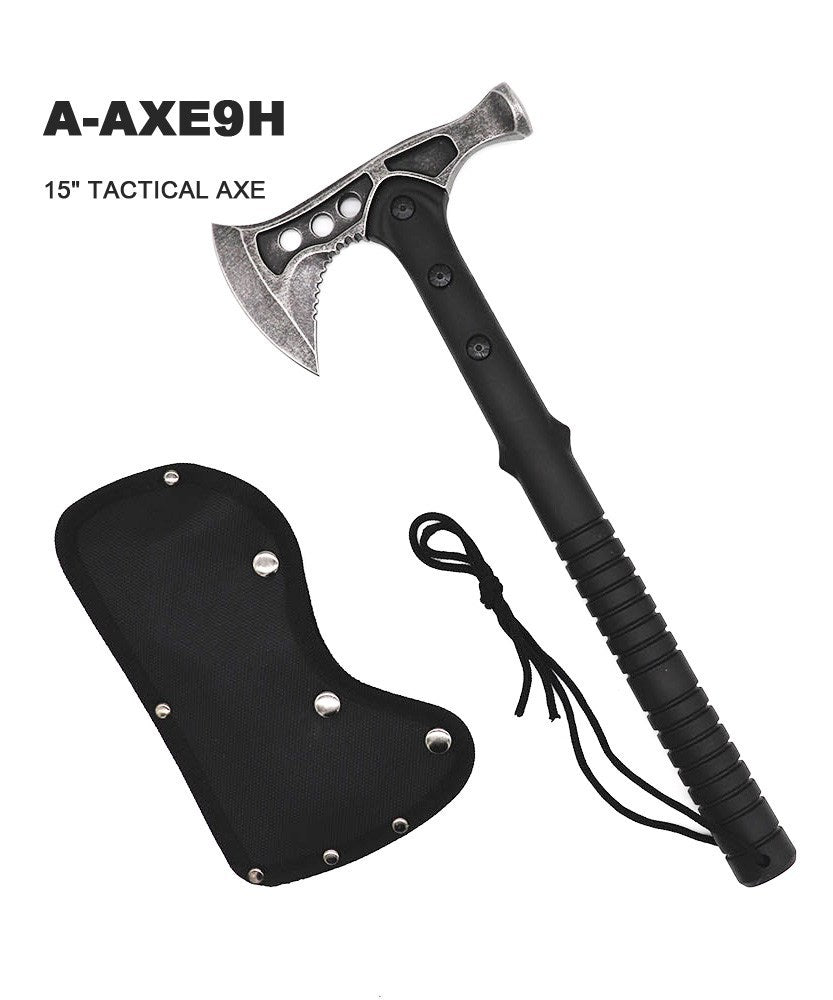 AAXE9H 15" TACTICAL STAINLESS STEEL AXE