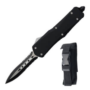 10-929DBKP  9" OVERALL OTF KNIFE WITH SHEATH