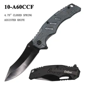 10-A60CCF - 4.75" Spring Assisted knife