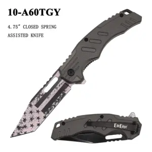 10-A60TGY - Spring Assisted Knife