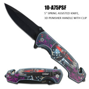 10-A75PSF 9" Over All Spring Assisted Knife