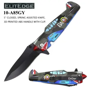 10-A85GY Spring Assisted knife