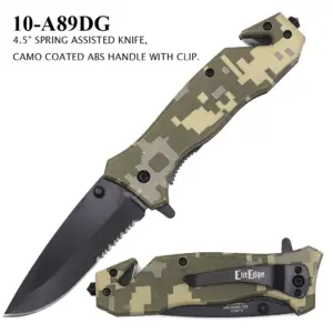 10-A89DG  Spring Assisted knife
