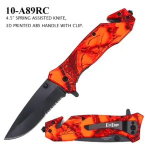 10-A89RC-  Spring Assisted knife