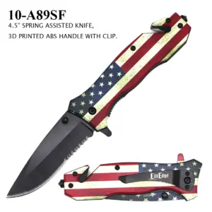 10-A89SF - 4.5" Spring Assisted knife