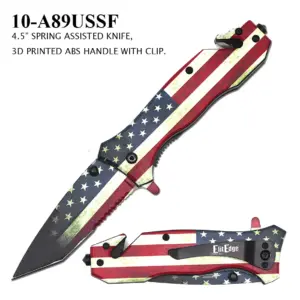10-A89USSF - 4.5" Spring Assisted knife