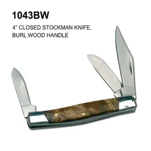 1043BW - 4" STOCKMAN KNIFE