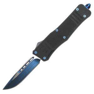 112LBLCS 9" OVERALL OTF KNIFE WITH SHEATH 112LBLCS