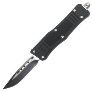 112SBKCP  7" OVERALL OTF KNIFE WITH SHEATH