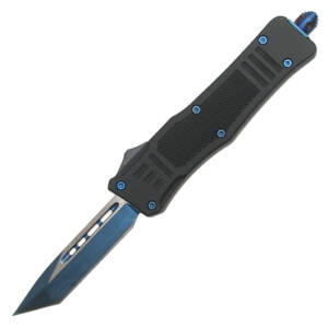 112SBLTP 7" OVERALL OTF KNIFE WITH SHEATH 112SBLTP
