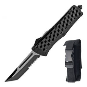 123BKTS  9" OVERALL OTF KNIFE WITH SHEATH