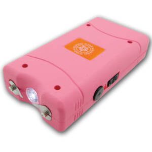 14327PK  9.8 MILLION VOLT STUN GUN WITH FLASHLIGHT