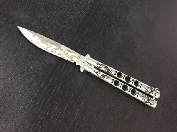 148SL DRAGON BUTTERFLY KNIFE - Image 2