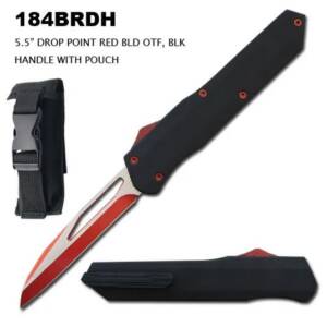 184BRDH  5.5" DROP POINT OTF KNIFE