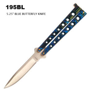 195BL  8.75" OVERALL BUTTERFLY KNIFE