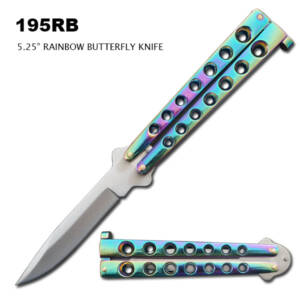 195RB 8.75" OVERALL BUTTERFLY KNIFE