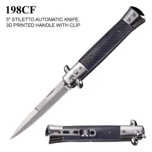 198CF   5" STILETTO AUTO KNIFE