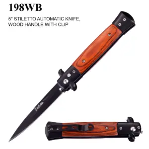 198WB  9" STILETTO AUTO KNIFE