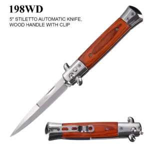 198WD  9" STILETTO AUTO KNIFE