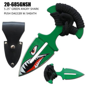 20-685GNSH ANGRY SHARK PUSH DAGGER