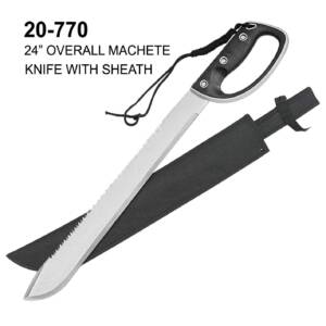 20-770  24" SAW BACK MACHETE