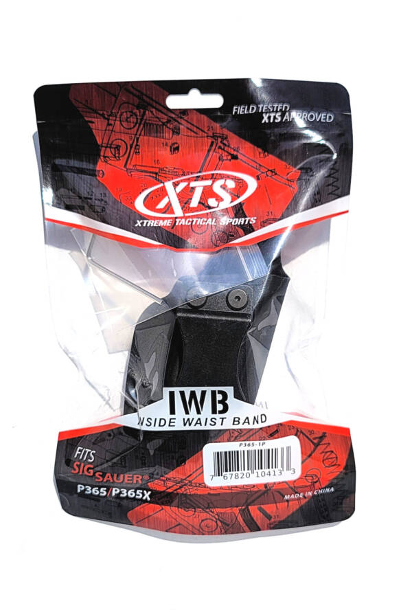 P365-1P - IWB Holster For SIG P365/P365X - Image 6
