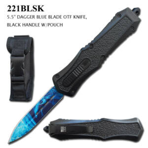 221BLSK  OTF DAGGER STYLE BLADE