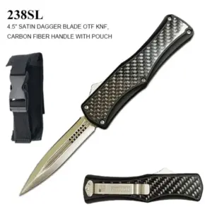 238SL CARBON FIBER DAGGER BLADE OTF