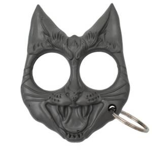 CLD-172-LGY  Evil Cat Keychain