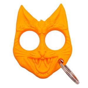 CLD-172-OR    Evil Cat Keychain
