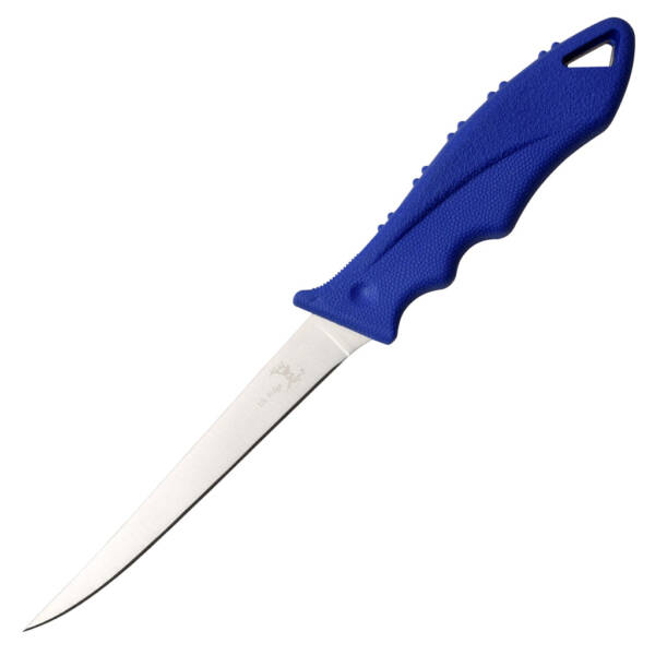 ER-200-06BL  ELK RIDGE FIXED BLADE FILLET KNIFE WITH SHARPENER - Image 2