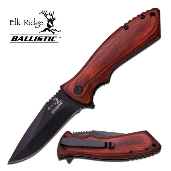 ER-A002PW Elk Ridge SPRING ASSISTED KNIFE