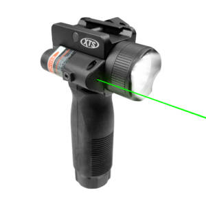 FLG-2K - 2000 Lumen Flashlight & Green Laser Vertical Grip