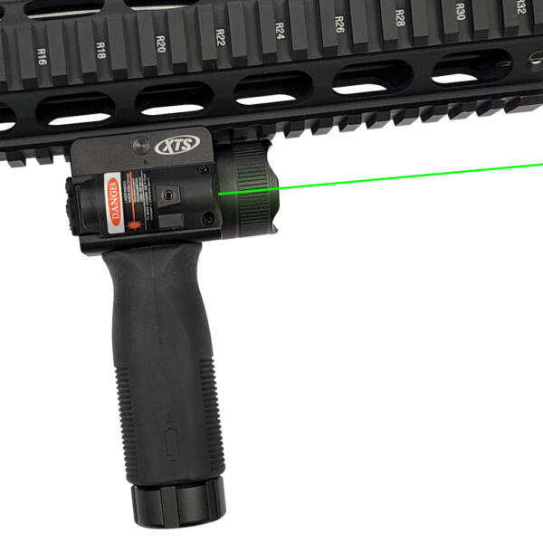 FLG-2K - 2000 Lumen Flashlight & Green Laser Vertical Grip - Image 3