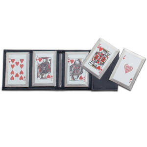 TC-5R  ROYAL FLUSH PLAYING CARD THROWERS SET OF 5 WITH POUCH