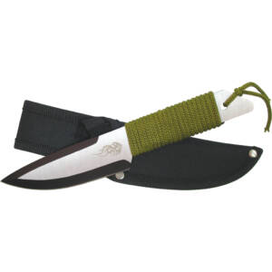 KC 0902 - SURVIVOR OUTDOOR FIXED BLADE THROWER KNIFE