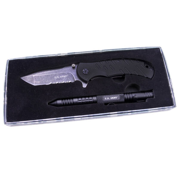M 4001BK  USMC BY ELITE TACTICAL MANUAL FOLDING KNIFE - Image 4