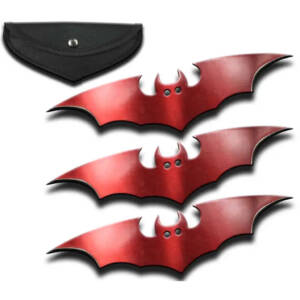 MB 4575-RD - Three Piece 6" Bat Throwers