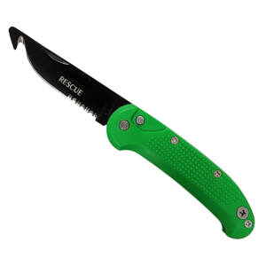 MC 911GN   8" Manual Folding Rescue Knife