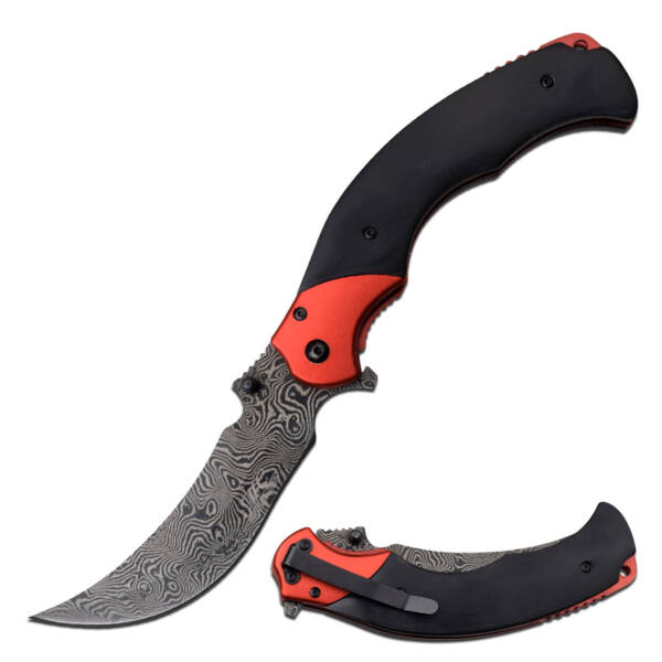 MU A063RD  SPRING ASSISTED KNIFE