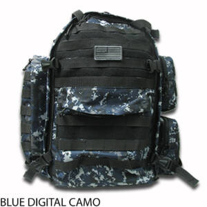 ML007DMBK  - Digital Blue Camo Nexpak Tactical Backpack