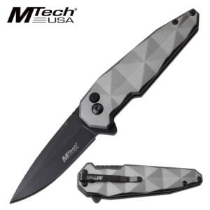 MT-1119GY MANUAL FOLDING KNIFE W/ BALL BEARING PIVOT
