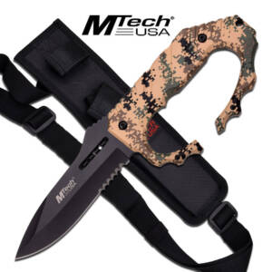 MT-20-51CD  MTech USA FIXED BLADE KNIFE 9.8" OVERALL