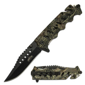 MU-A124B - Spring Assisted Knife