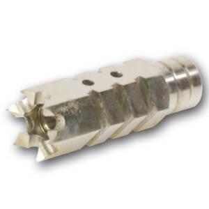 MZ 1004SS AR Shark Muzzle Brake 1/2x28 Stainless