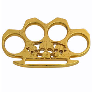 PK-206-GD  5.2 OZ SKULL KNUCKLES
