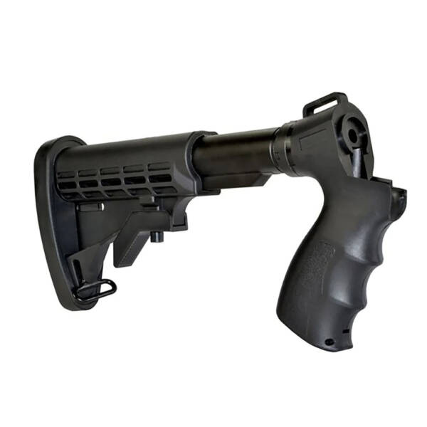 PS-PG9B REAR PISTOL GRIP FOR MOSSBERG 500/590 SHOTGUN - THREADED FOR BUFFER TUBE - Image 3
