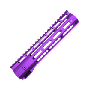 XTS-MLK09-PP - 9" M-LOK Anodized Rail Purple