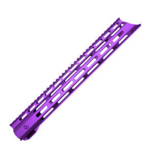XTS-MLK15-PP - 15" M-LOK Anodized Rail Purple