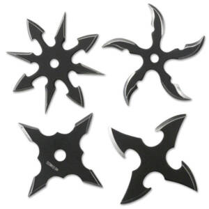 RC-107-4B Perfect Point Throwing Star Set